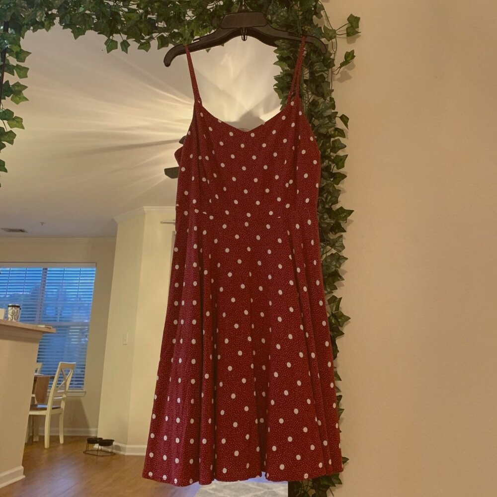 Sweet Red Polka Dot Old Navy Sundress
